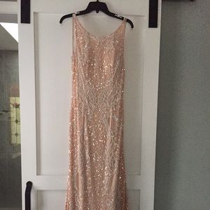 Sequined Scala Prom Dress