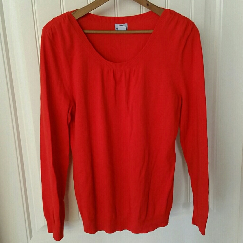 Worthington Bright Red Sweater