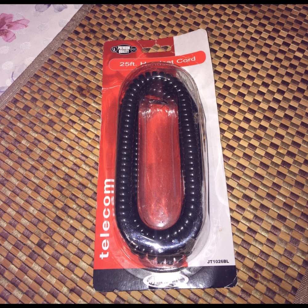 25 ft. handset cord - Jensen