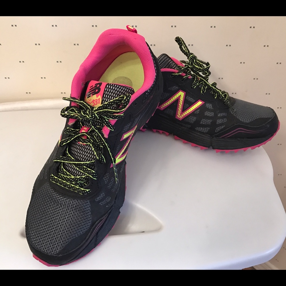 New Balance 531 running shoes.