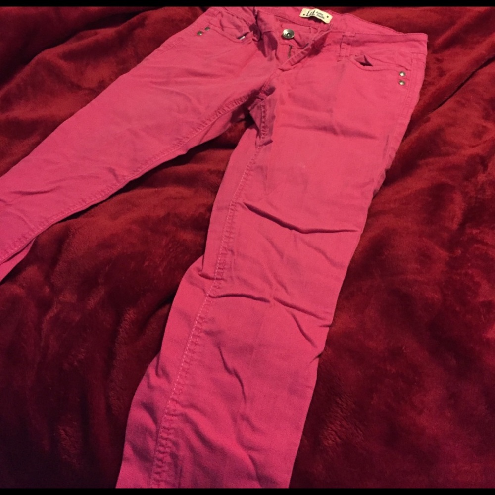 Pink Skinny Jeans