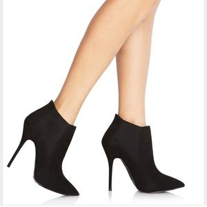 Booties black size 8.5