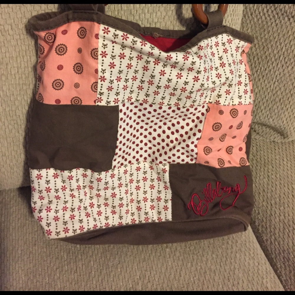 Billabong patchwork tote