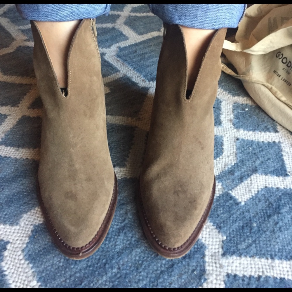 ZARA Suede Boots
