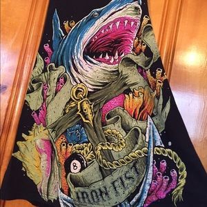 Iron Fist Neon Shark Tank Top