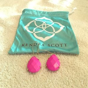 Hot Pink Kendra Scott Earrings