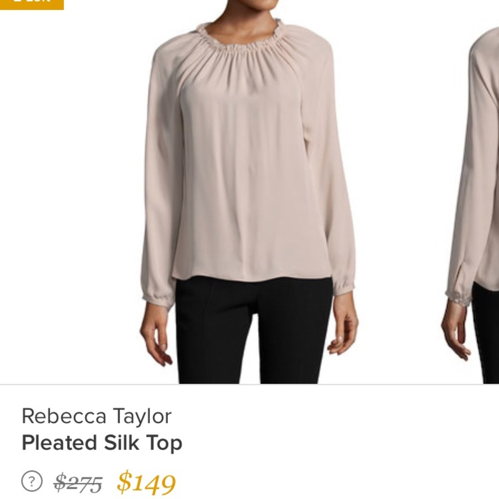 Rebecca Taylor silk blouse size 4
