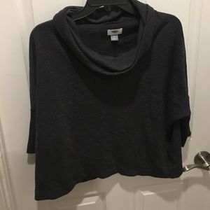 Old Navy grey turtle neck 3/4 length light sweater
