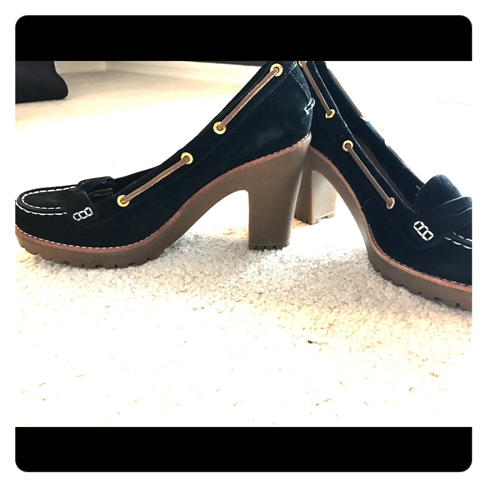 Speedy Topsider Stacked Loafers