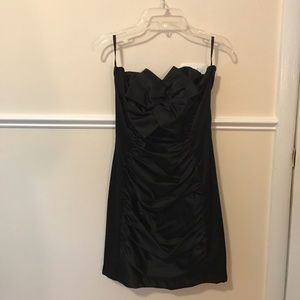 Black cocktail dress