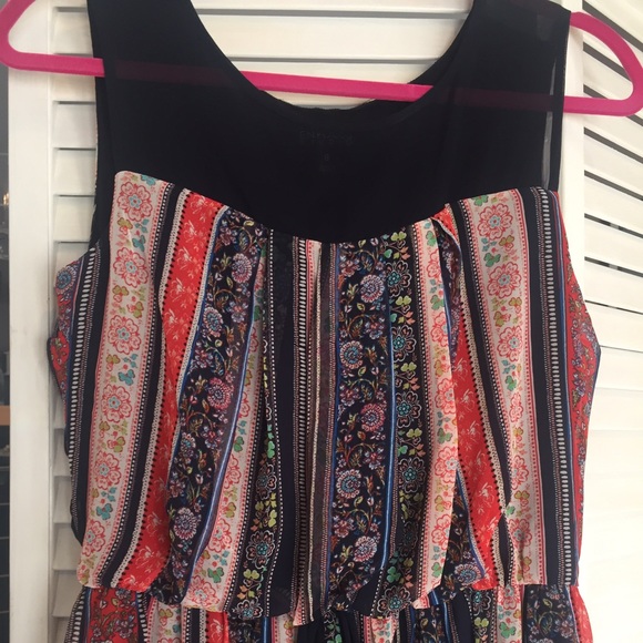 Patterned Maxi Dress - Picture 2 of 3