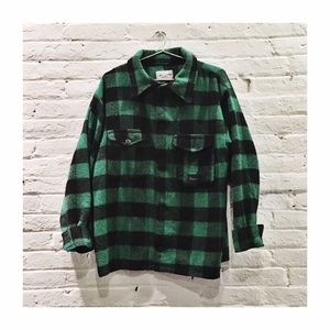 Vintage Canadian wool flannel