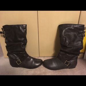 Fahrenheit dark brown boots