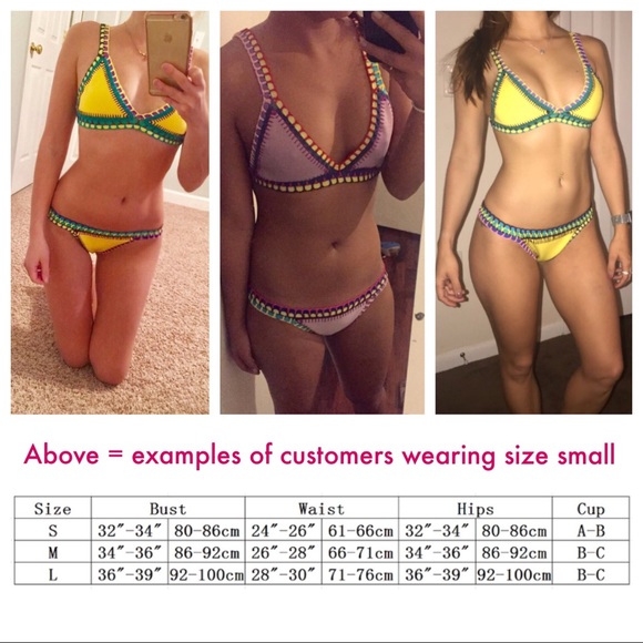 🎗⚡️⚡️LAST ONE ⚡️⚡️Double Yellow Reversible Bikini - Picture 7 of 7