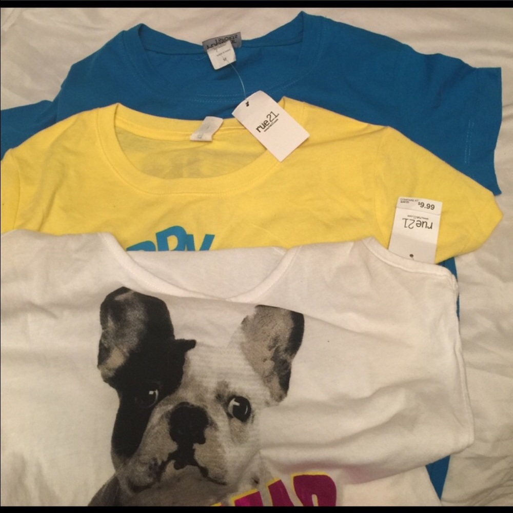 ‼️bundle sale ‼️3 Rue21 shirts