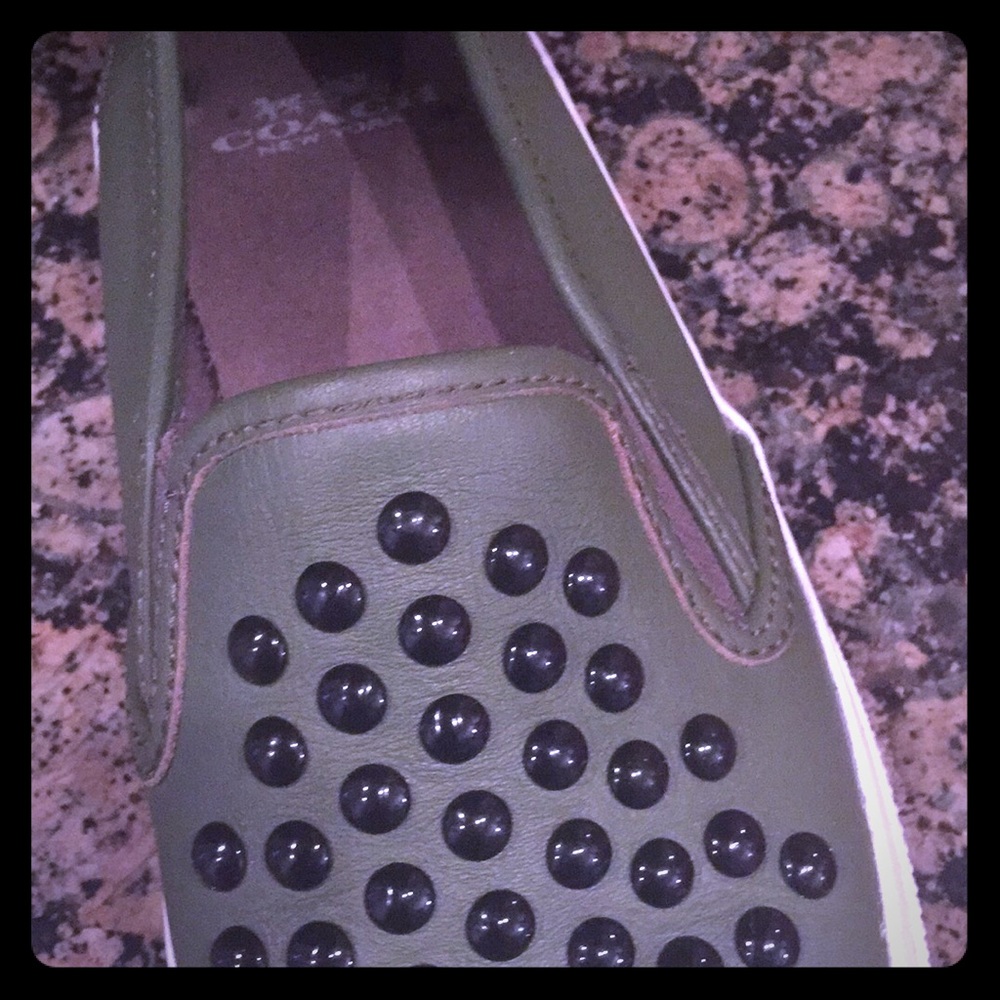 Coach Studded Shoes