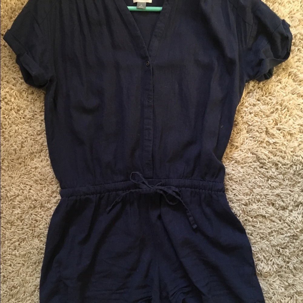 Old Navy Chambray ROMPER