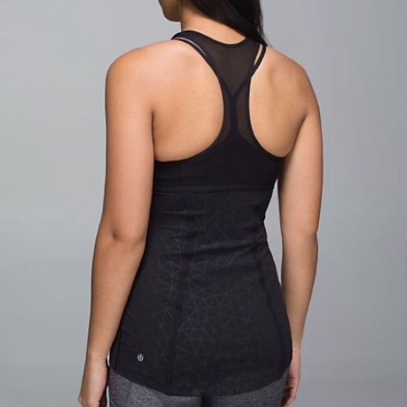 Lululemon Pace Pusher Black Bike Tank 10 - Picture 2 of 4