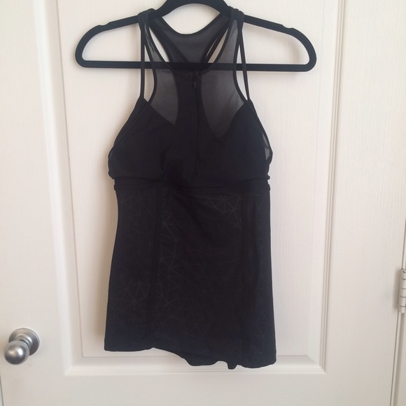 Lululemon Pace Pusher Black Bike Tank 10 - Picture 3 of 4