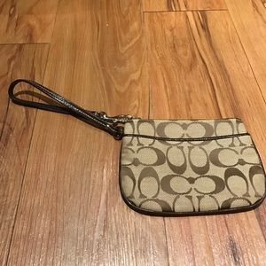 Coach wristlet