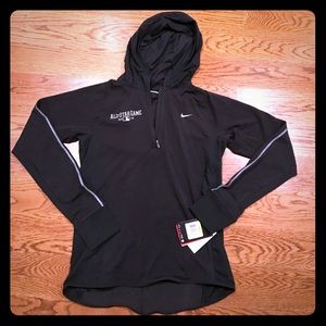 NWT Nike Dri Fit Black Running Top