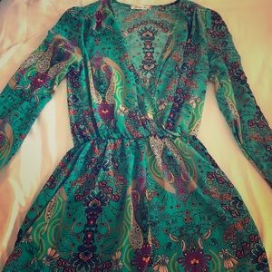 Women floral romper size M