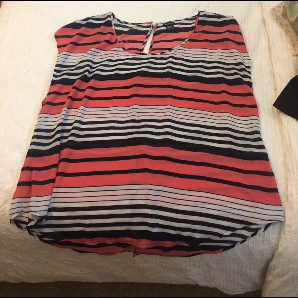 Striped Blouse - Torrid NWOT