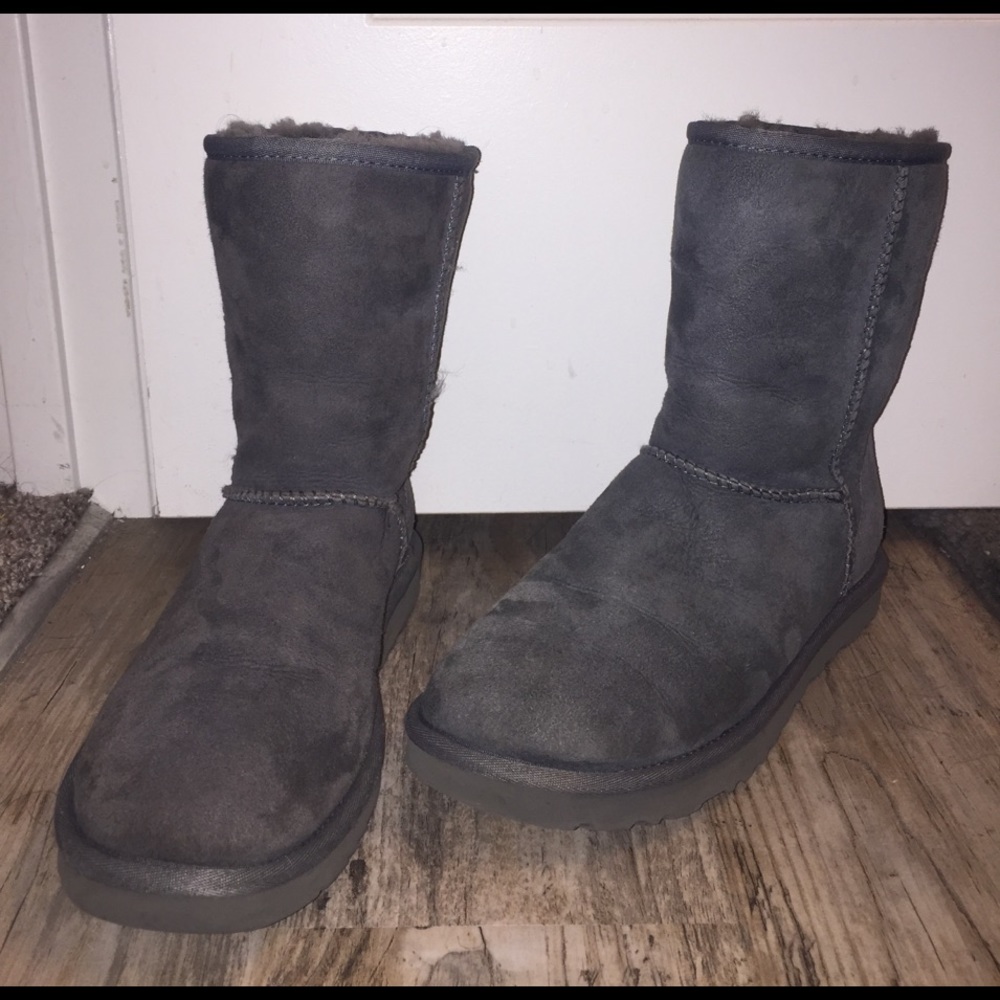 Grey UGG boots