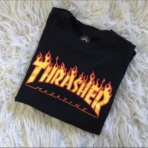 Black Trasher Shirt