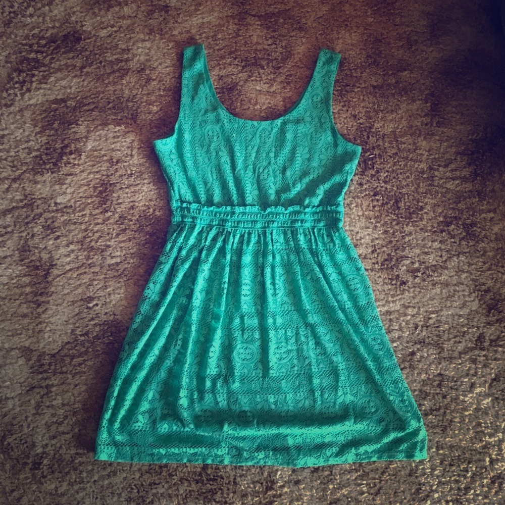 Love Reign Mint lace dress