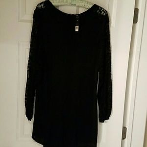 Nic & Zoe Lace Sweater Tunic