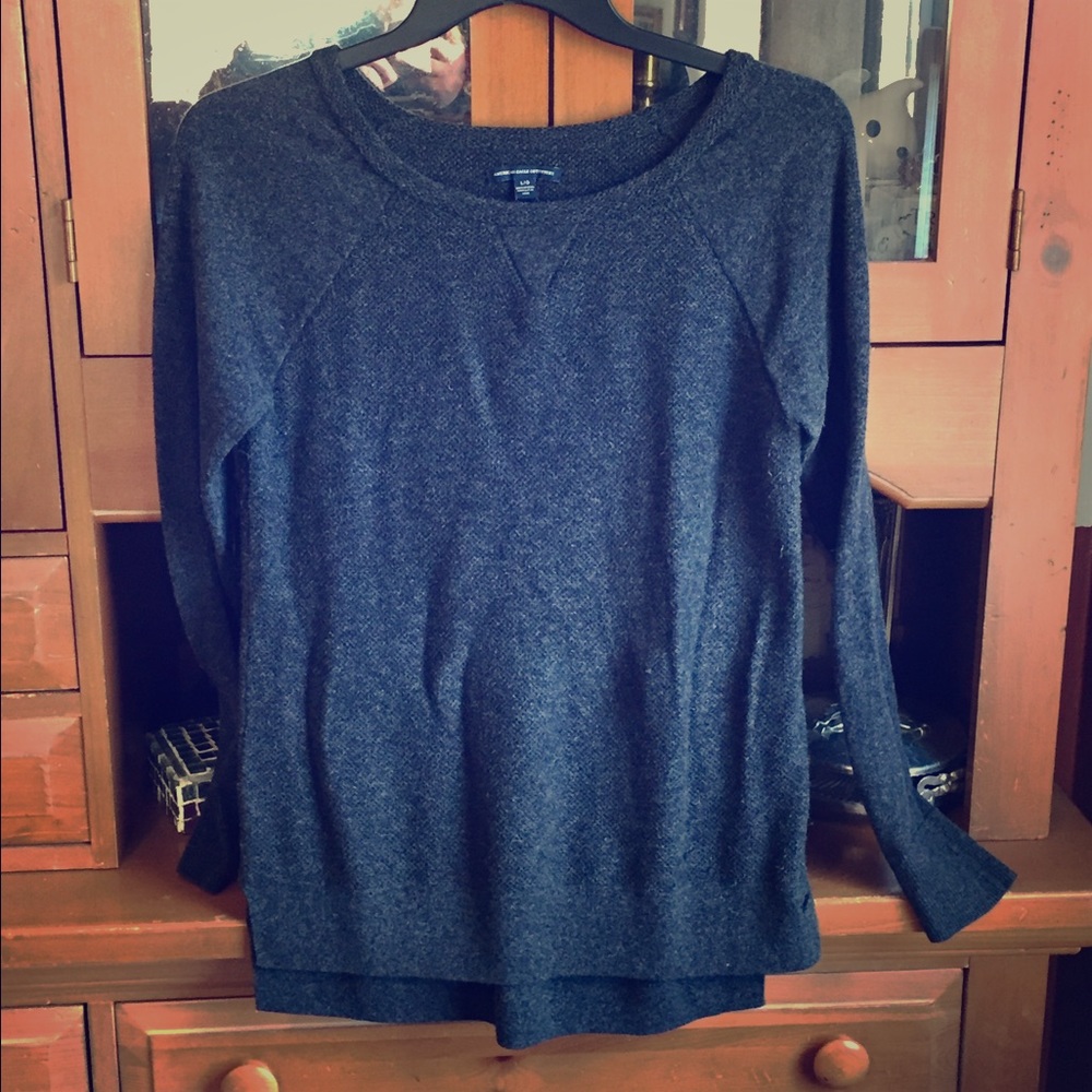 American Eagle Outfitters Sweater, Size L Grey