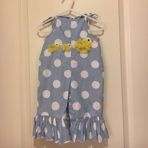 MudPie Easter Romper