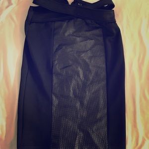 Black midi Skirt Size L