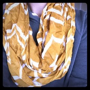 Mustard Infinity Scarf