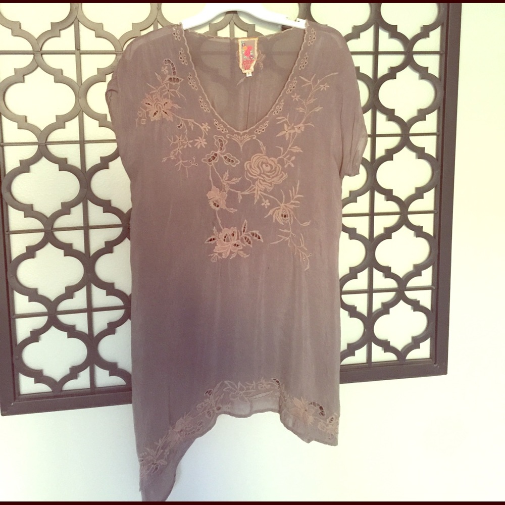 Tunic slate grey