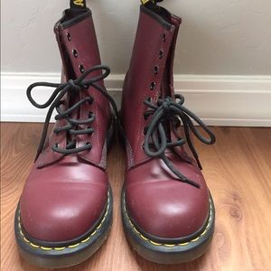 Red Dr. Martens