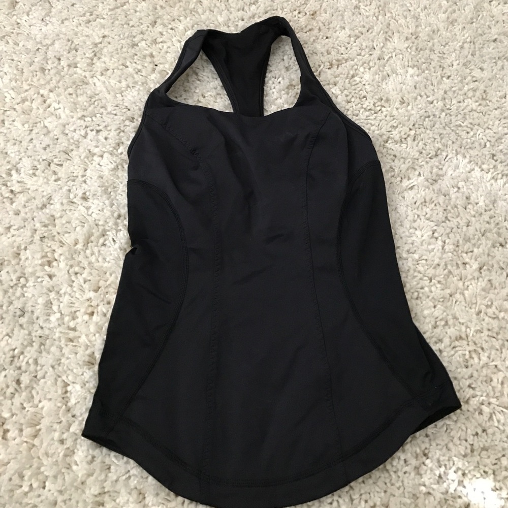 SOLD - Black Lululemon Sports Bra/Tank