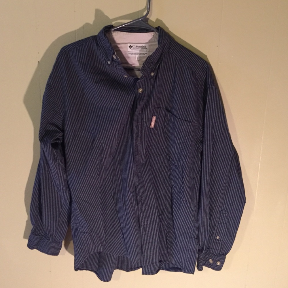 Columbia button up shirt