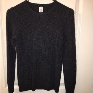 J Crew Cable knit sweater - Grey