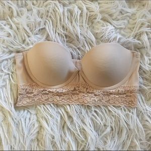 Victoria Secrets Pink, Nude Strapless Bra