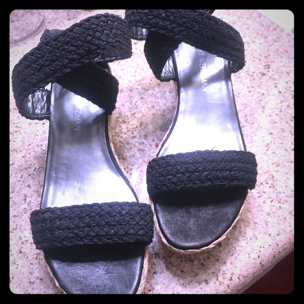 Stuart Weitzman Wedge Sandals Size 10