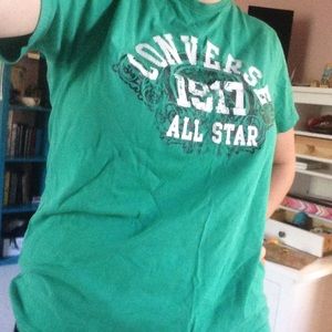 Green converse top ‼️SOLD‼️