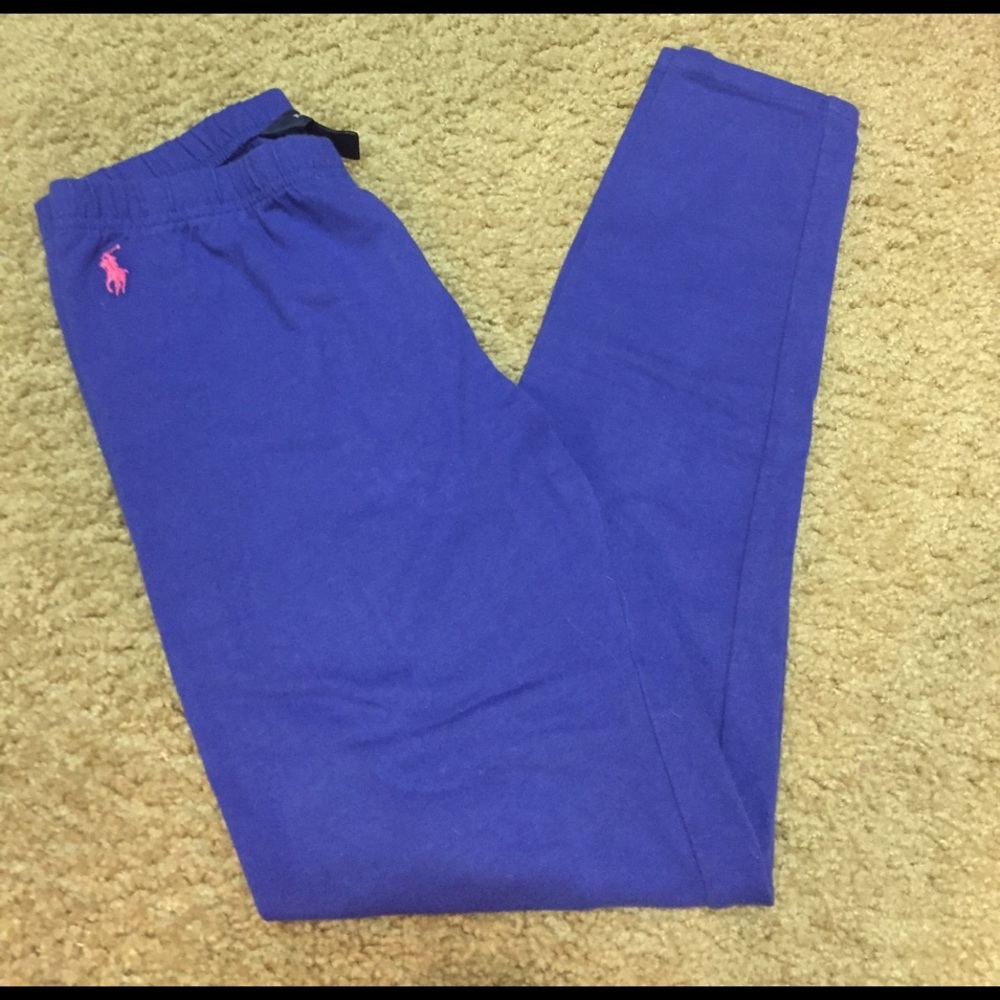 Royal blue leggings