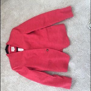 Anne Taylor loft size 12 coral blazer, NWT