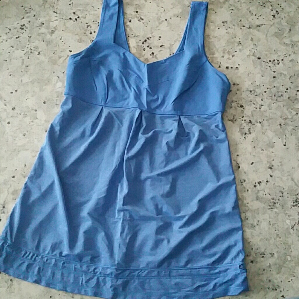 Lululemon blue yoga tank