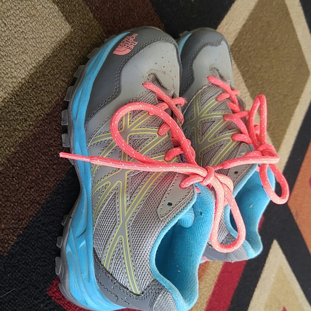 Girls North Face Waterproof Hiking Boot Size 1