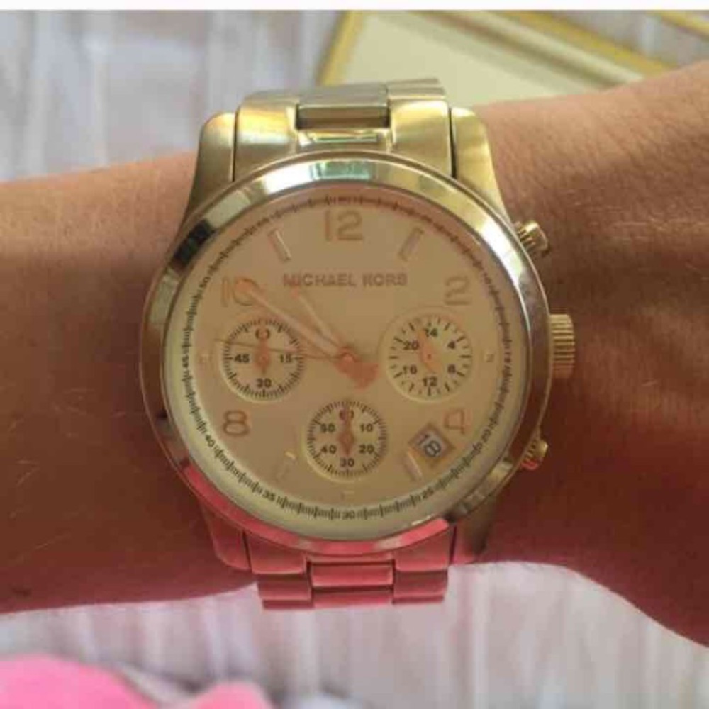 MK Gold Watch