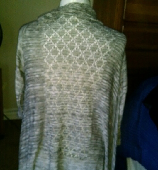 open weave cardigan - Picture 2 of 2