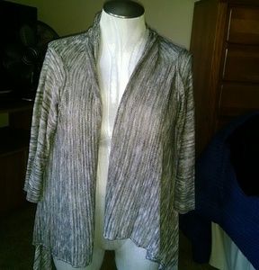 open weave cardigan